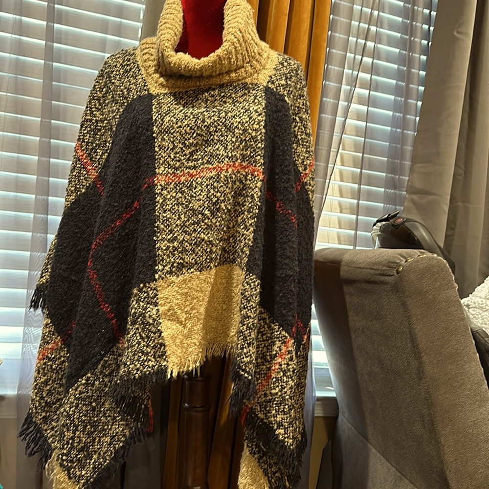 Inspired poncho